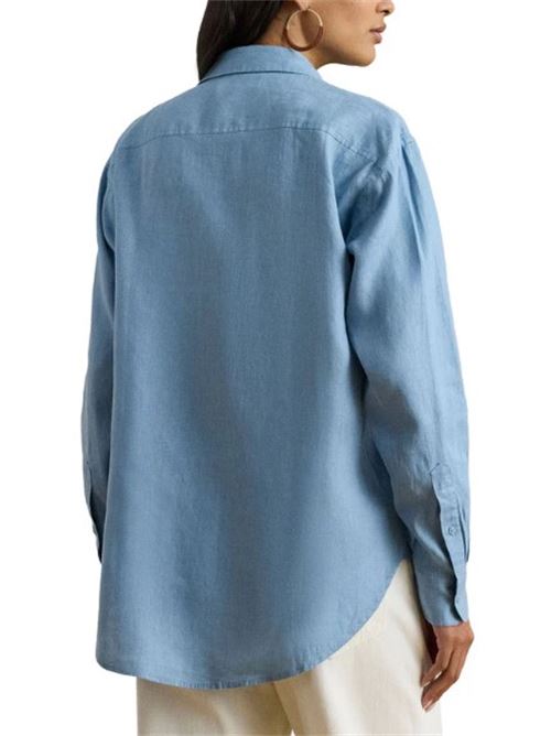 LAUREN RALPH LAUREN | WOMEN-SPORT SHIRT.BLU